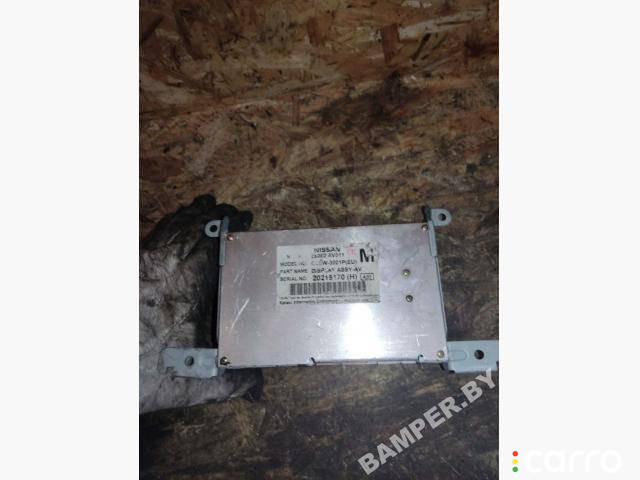 28090AV611 монитор мультимедиа Nissan Primera P12 2004г. - фото №2