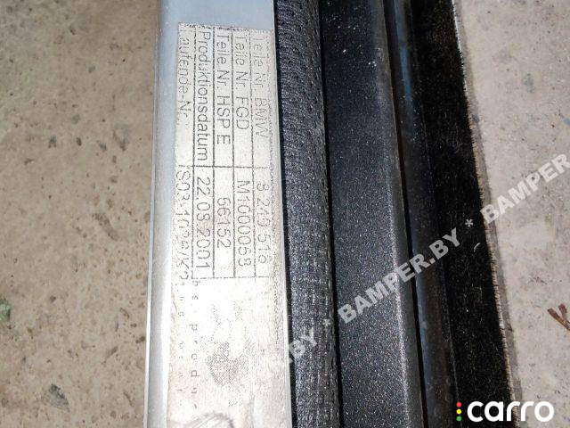 M1000058, 8240518 шторка солнцезащитная задняя BMW 7 E65/E66 2003г. - фото №2