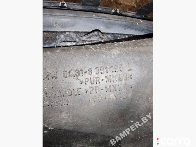 8391195L воздуховод (дефлектор) радиатора BMW 5 E39 1997г. - фото №3