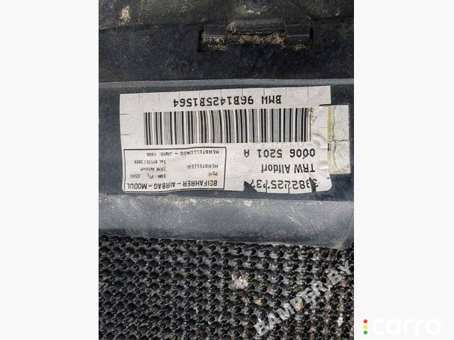00065201A Подушка безопасности пассажира BMW 5 E39 1997г. - фото №3