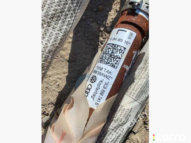 3C880741B, 3C8880742B Подушка безопасности боковая (шторка) левая Volkswagen Passat CC 2009г. - фото №2