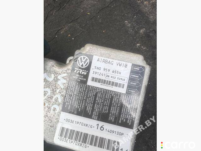 5N0959655H Блок AirBag Volkswagen Passat CC 2009г. - фото №3