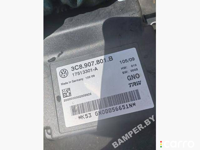 3C8907801B Блок ручника (стояночного тормоза) Volkswagen Passat CC 2009г. - фото №3