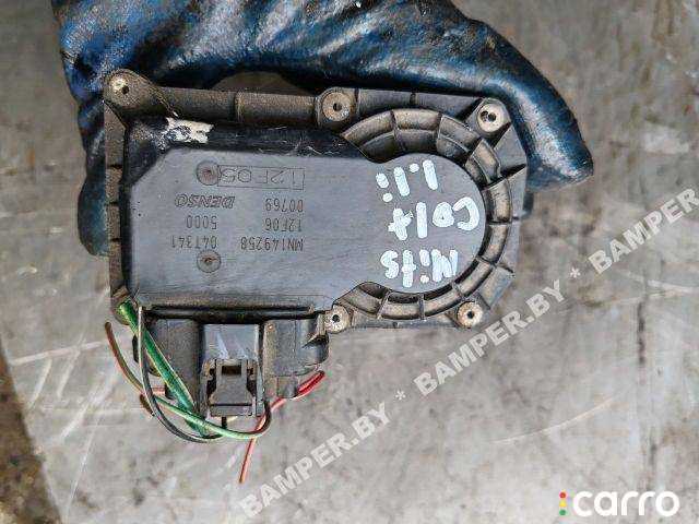 MN149258 заслонка дроссельная Mitsubishi Colt 6 2006г. - фото №3