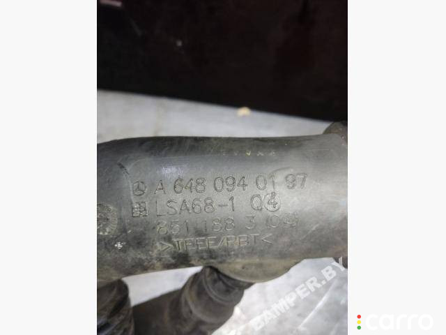 6480940197 патрубок воздушного фильтра Mercedes-Benz E W211/S211 2005г. - фото №1