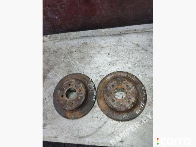 диск тормозной задний Honda Civic 7 2002г. - фото №1