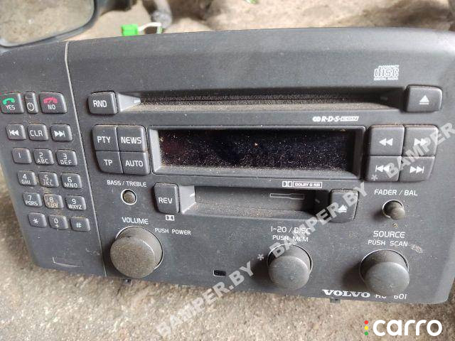 HU601 Магнитола Volvo S80 2002г. - фото №1