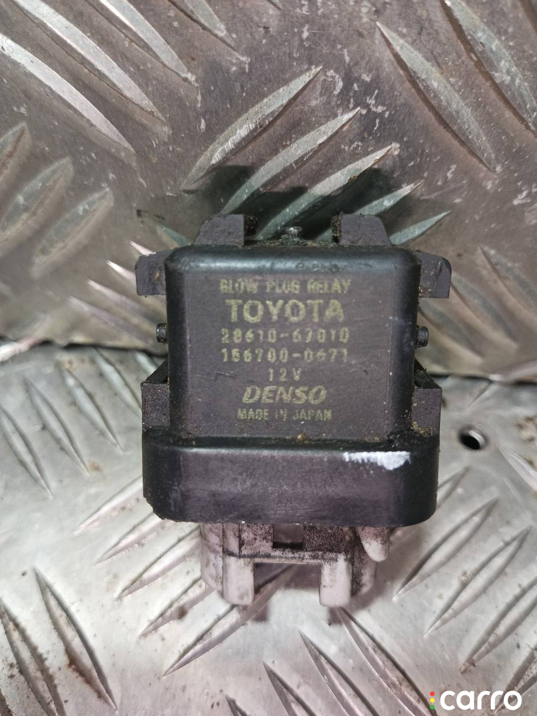28610-67010 Реле накала свечей Toyota Yaris XP9 2011г. - фото №3