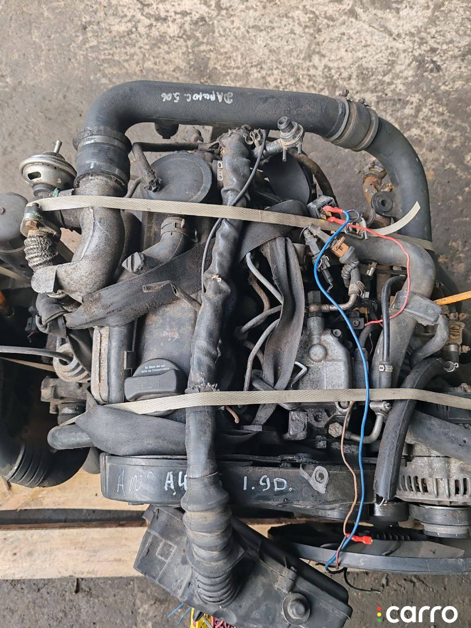 Двигатель Audi A4 1998г. - фото №2