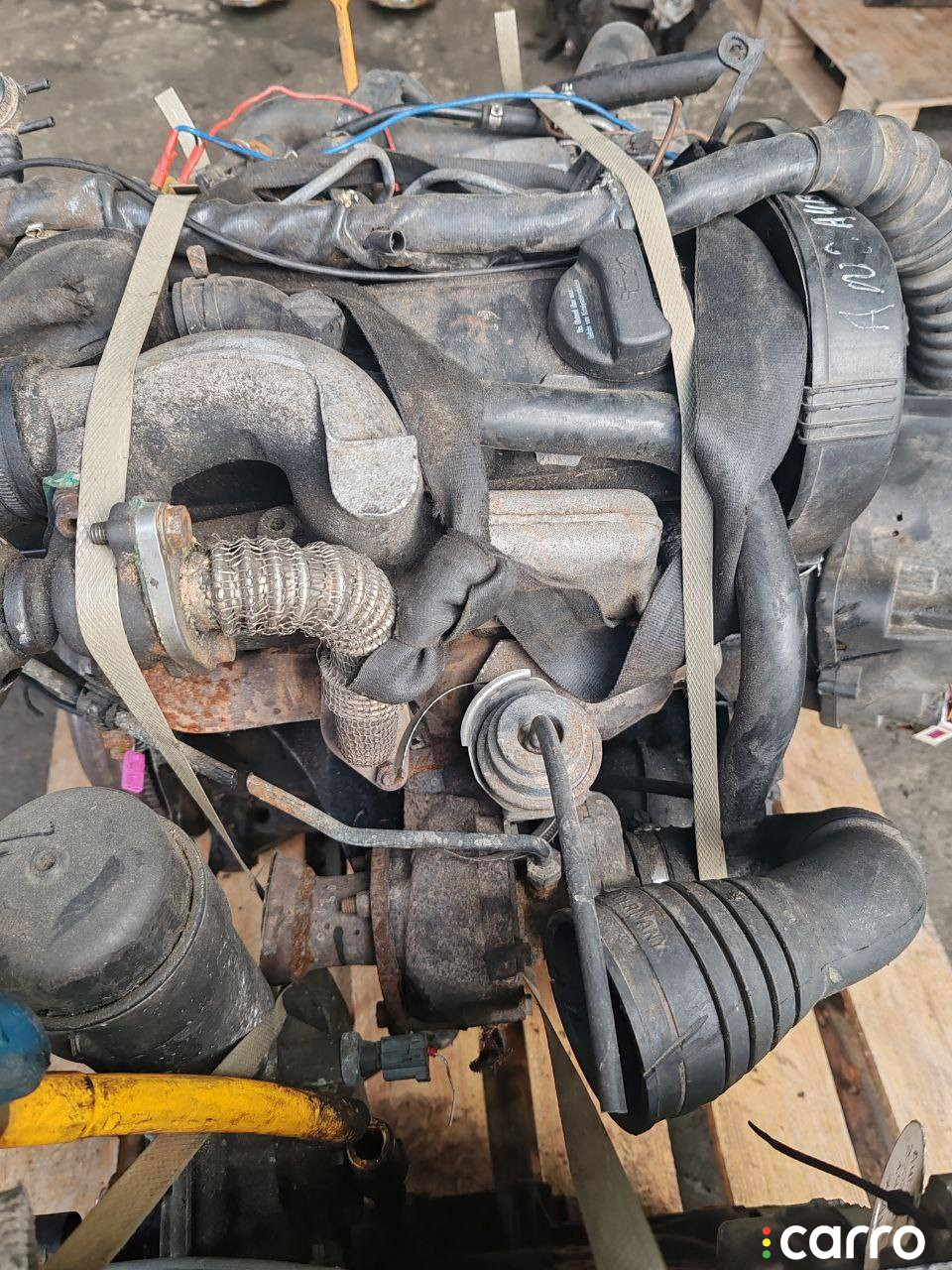 Двигатель Audi A4 1998г. - фото №4