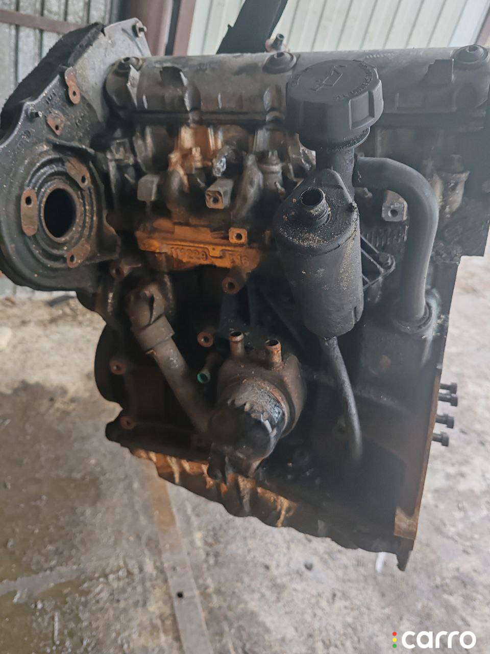 F9Q, D4192T4, F9Q1 Двигатель Volvo V40 2001г. - фото №2