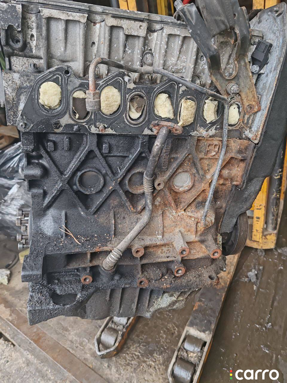 F9Q, D4192T4, F9Q1 Двигатель Volvo S40 2001г. - фото №4