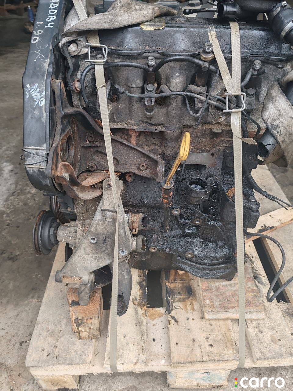 Двигатель Audi 80 1993г. - фото №3