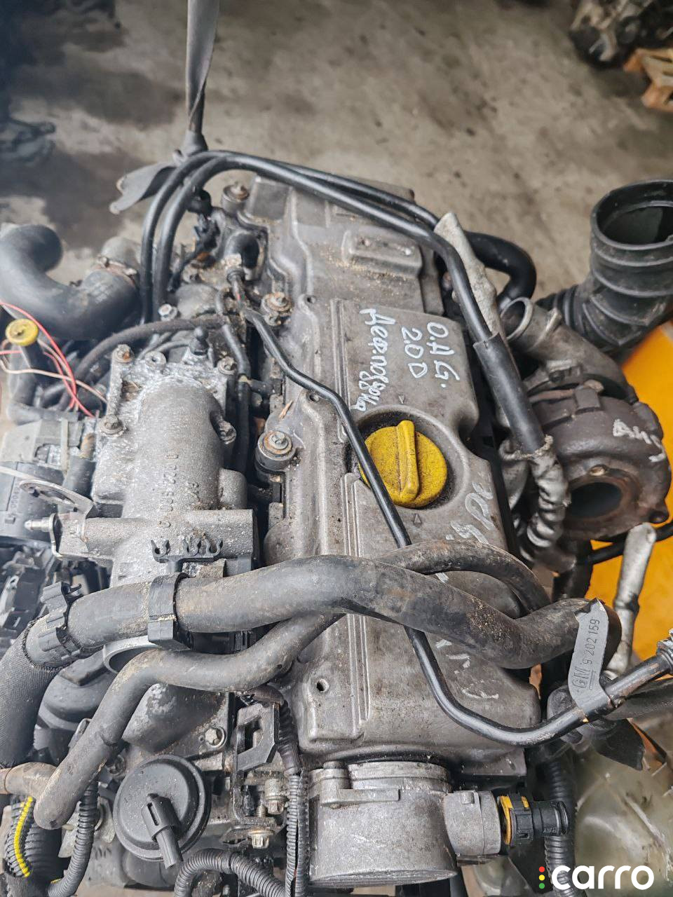 X20DTL Двигатель Opel Astra 2002г. - фото №4