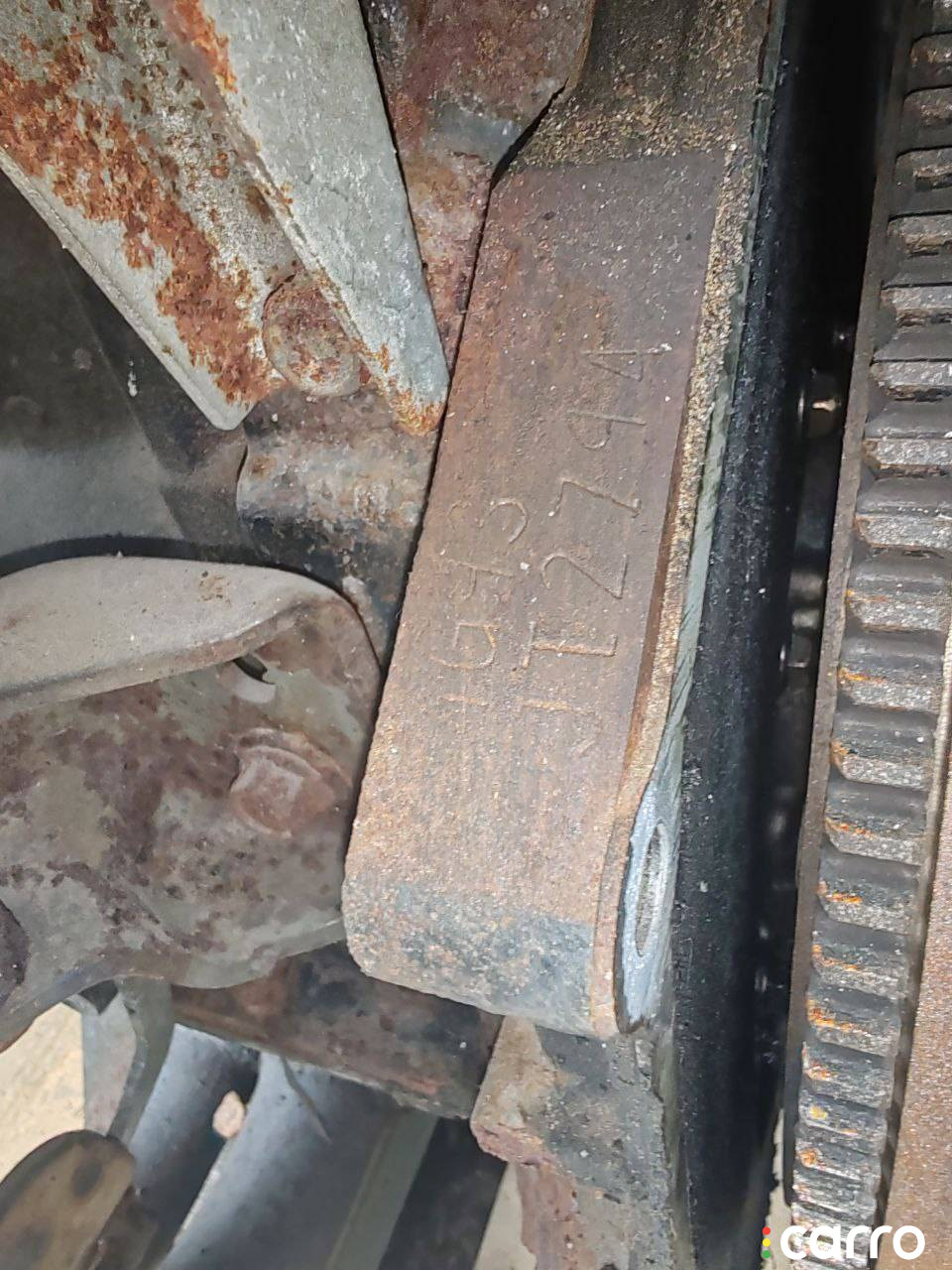 MD351017, 4G93 Двигатель Mitsubishi Carisma 2000г. - фото №9
