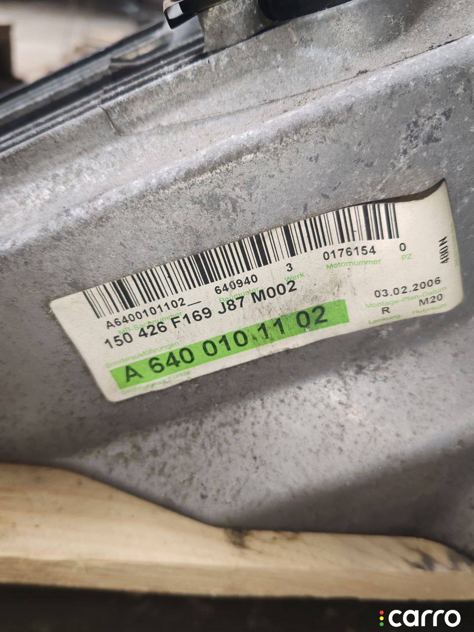 640940 Двигатель Mercedes-Benz B W245 2006г. - фото №4