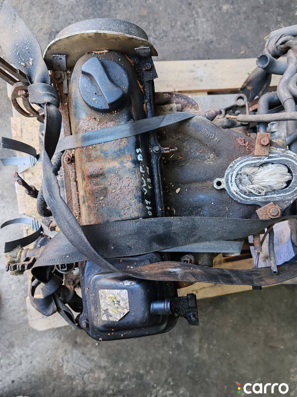 Двигатель Volkswagen Passat 1990г. - фото №4