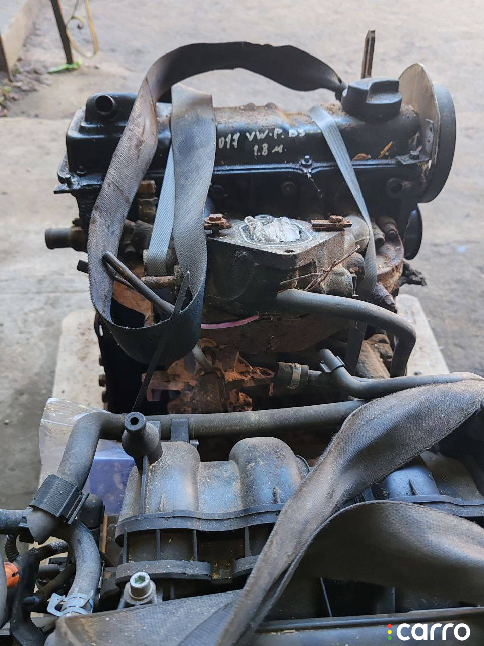 Двигатель Volkswagen Passat 1990г. - фото №5