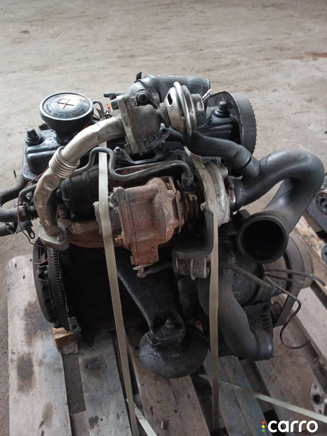 Двигатель Volkswagen Passat 1998г. - фото №3