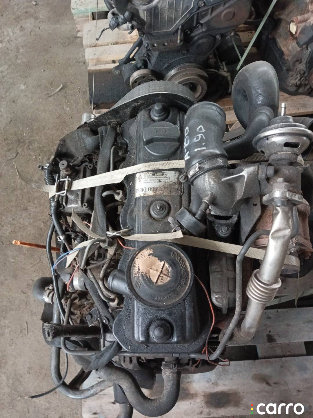 Двигатель Volkswagen Passat 1998г. - фото №4