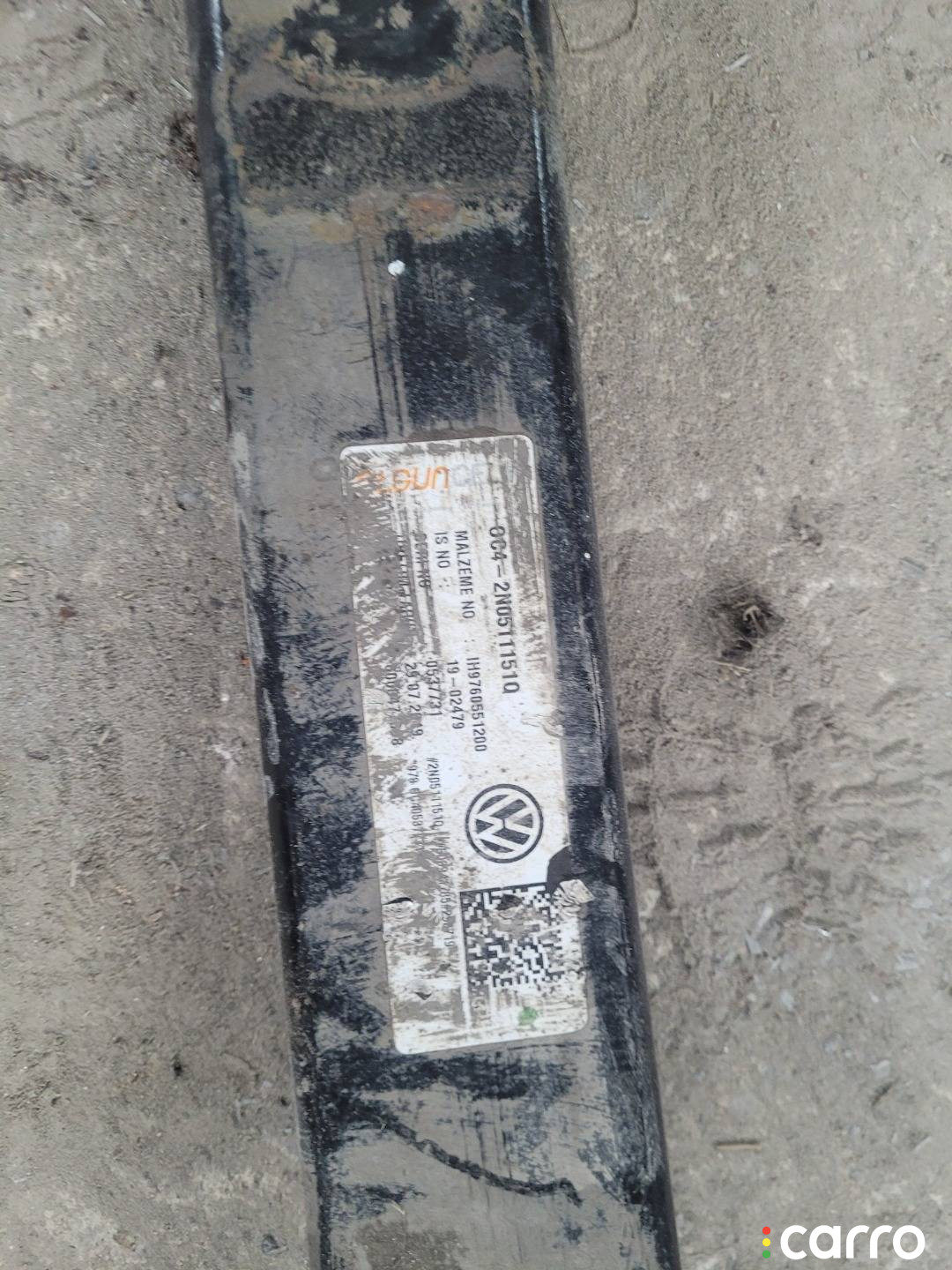 2N05111510 Рессора Volkswagen Crafter 2018г. - фото №2