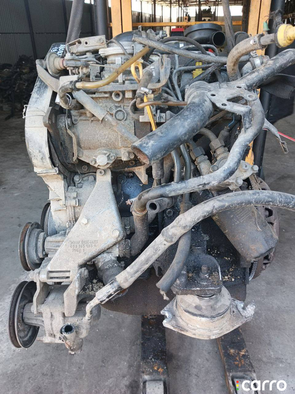 AAZ Двигатель Audi 80 B4 1995г. - фото №2
