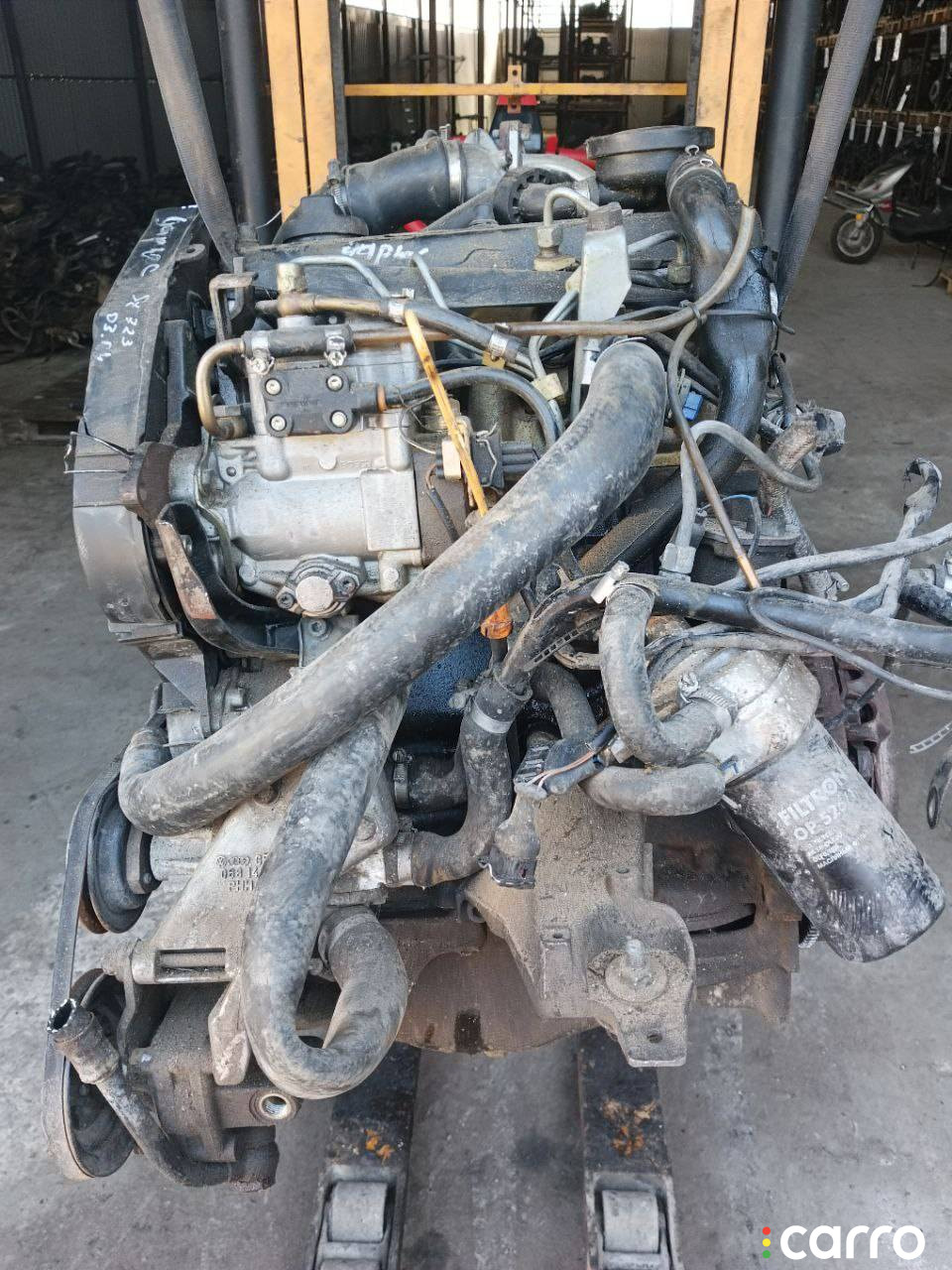 Двигатель Audi 80 B4 1995г. - фото №2