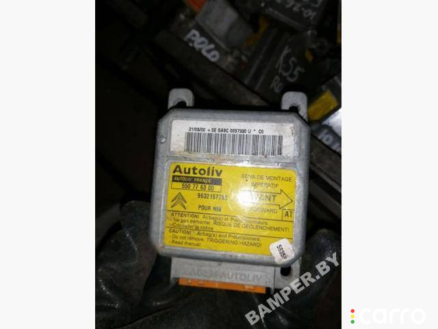 550776300 Блок AirBag Citroen Xsara Picasso 2000г. - фото №1