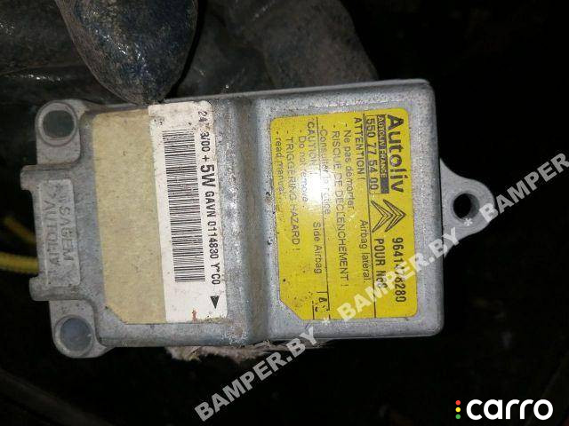 550775400 Блок AirBag Citroen Xsara Picasso 2000г. - фото №2