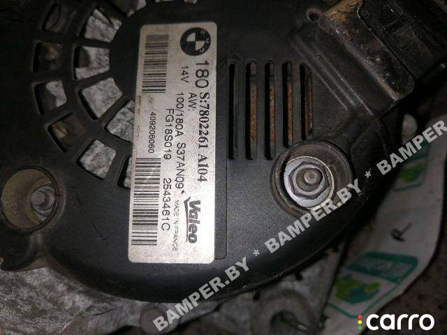 7802261, 2543461C Генератор BMW 3 E90/E91/E92/E93 2009г. - фото №4