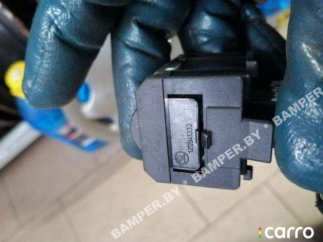 1Z0941333 Кнопка корректора фар Skoda Octavia (A4) 2007г. - фото №2