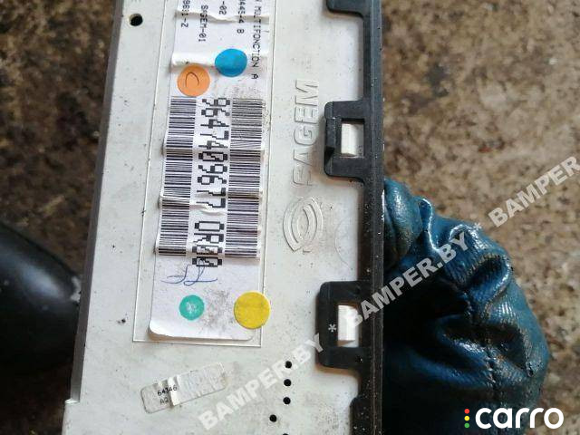9647409677OR00 монитор мультимедиа Citroen Xsara 2001г. - фото №3