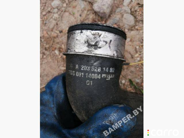 2035281482 Патрубок интеркулера Mercedes-Benz C W203/S203/CL203 2002г. - фото №2