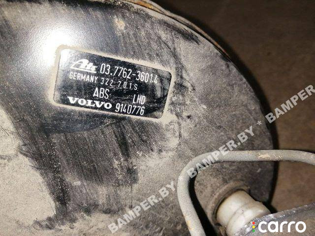9140776, 03776236000 Вакуумный усилитель тормозов Volvo V70 1998г. - фото №3