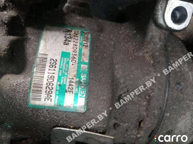 2S8119D629AE Компрессор кондиционера Mazda 2 DY 2003г. - фото №6