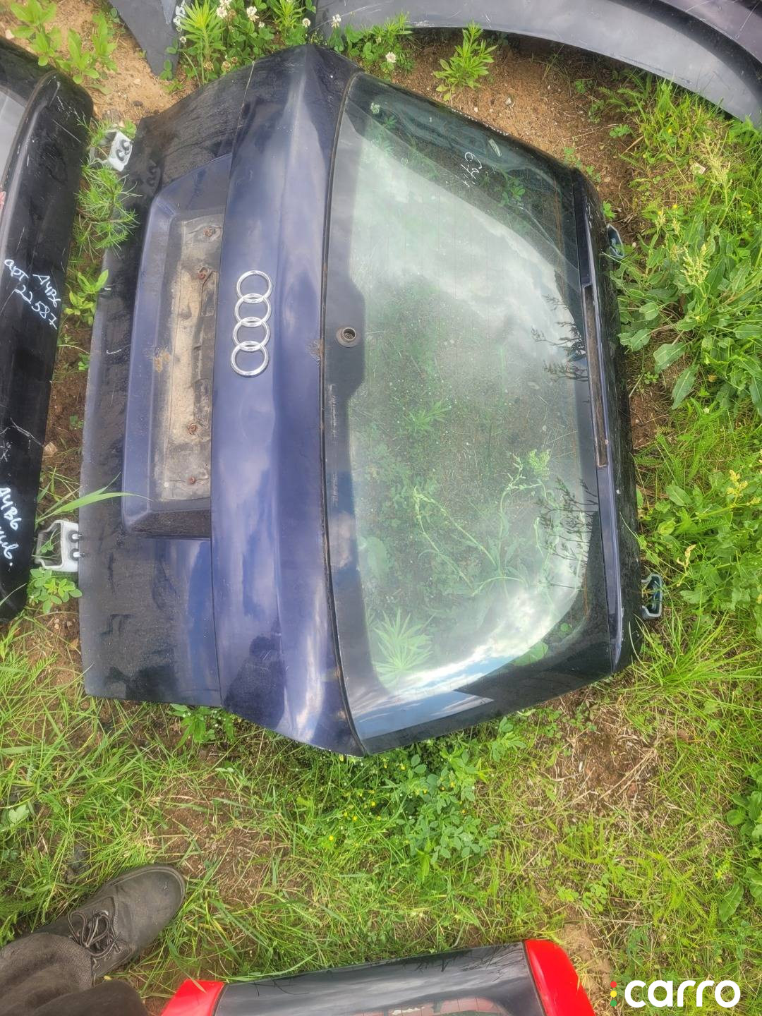 Крышка багажника (дверь 3-5) Audi A4 2004г. - фото №6