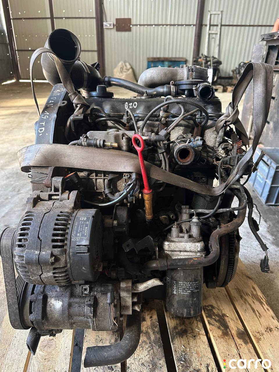 AHU Двигатель Volkswagen Sharan 1999г. - фото №1