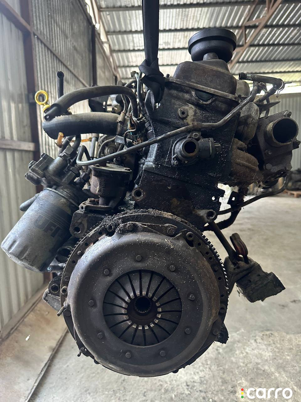 Двигатель Audi 80 B3 1990г. - фото №2