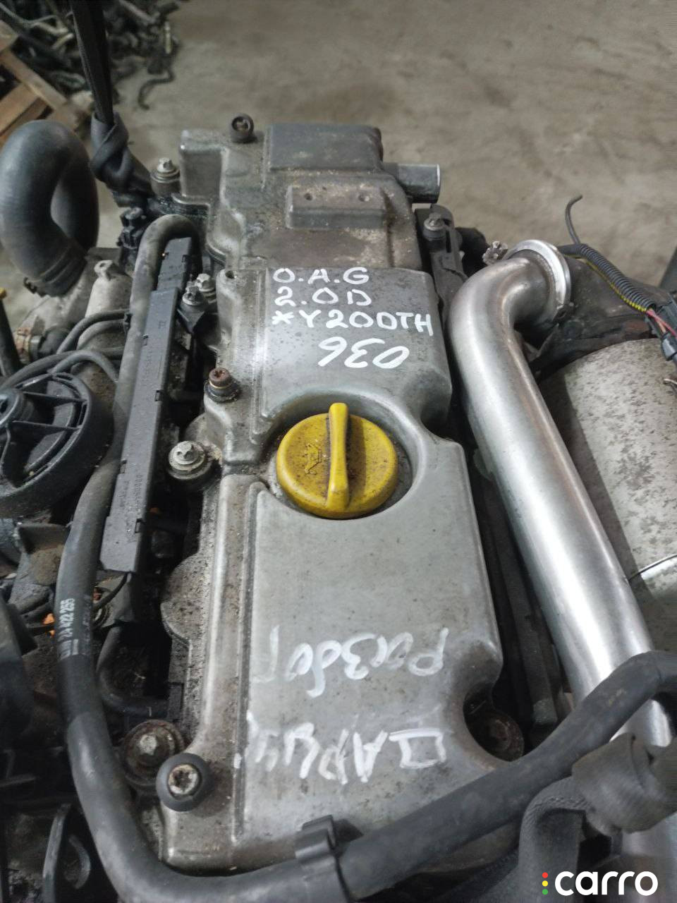 Y20DTH Двигатель Opel Astra 2002г. - фото №5