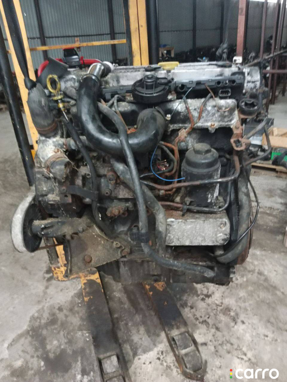 Y20DTH Двигатель Opel Astra 2002г. - фото №3