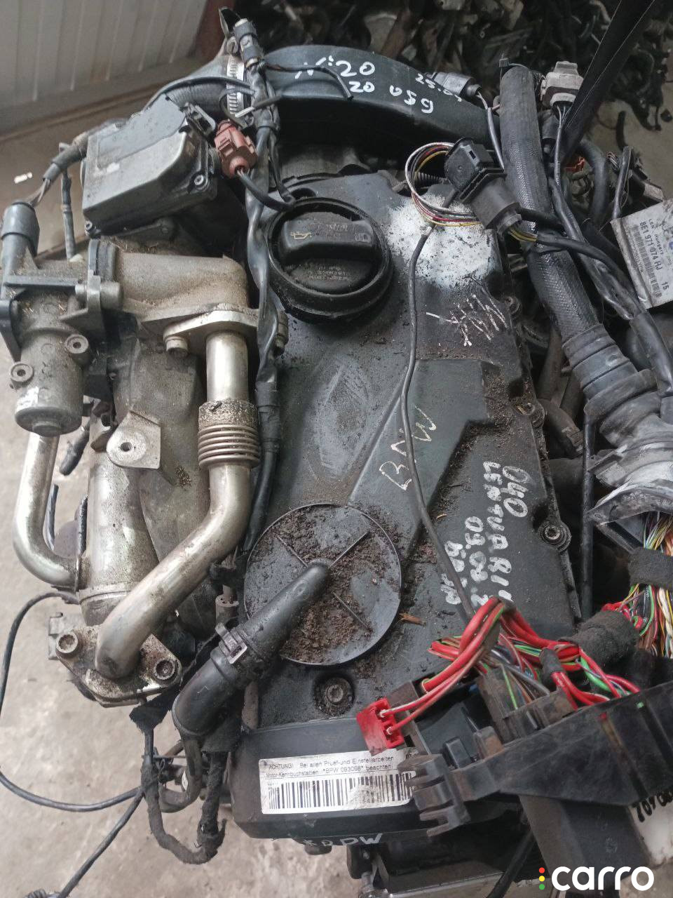 BPW Двигатель Audi A4 B7 2008г. - фото №4