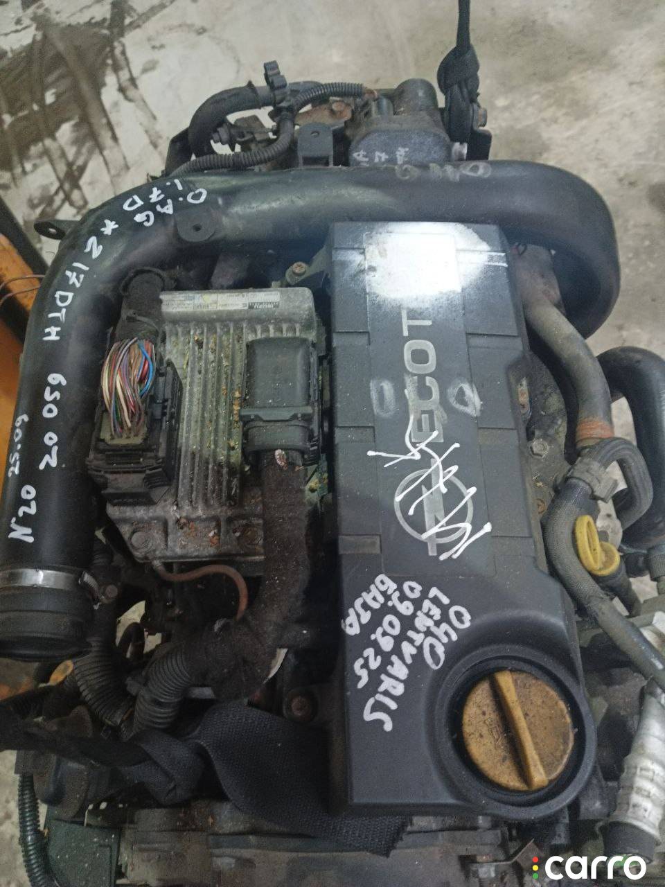 Z17DTH Двигатель Opel Astra 2005г. - фото №3