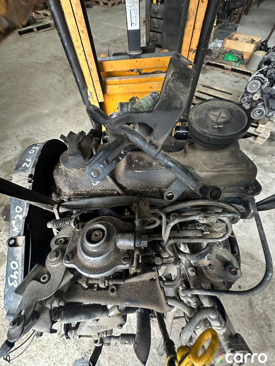 Двигатель Audi 80 B3 1990г. - фото №6