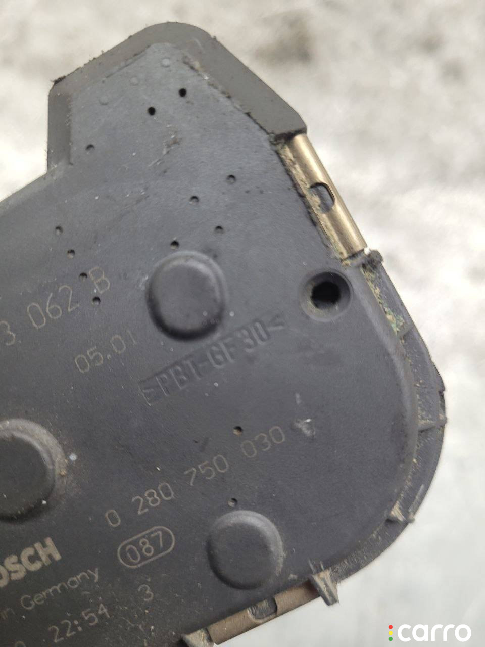 078133062B, 0280750030 заслонка дроссельная Audi A6 1998г. - фото №5