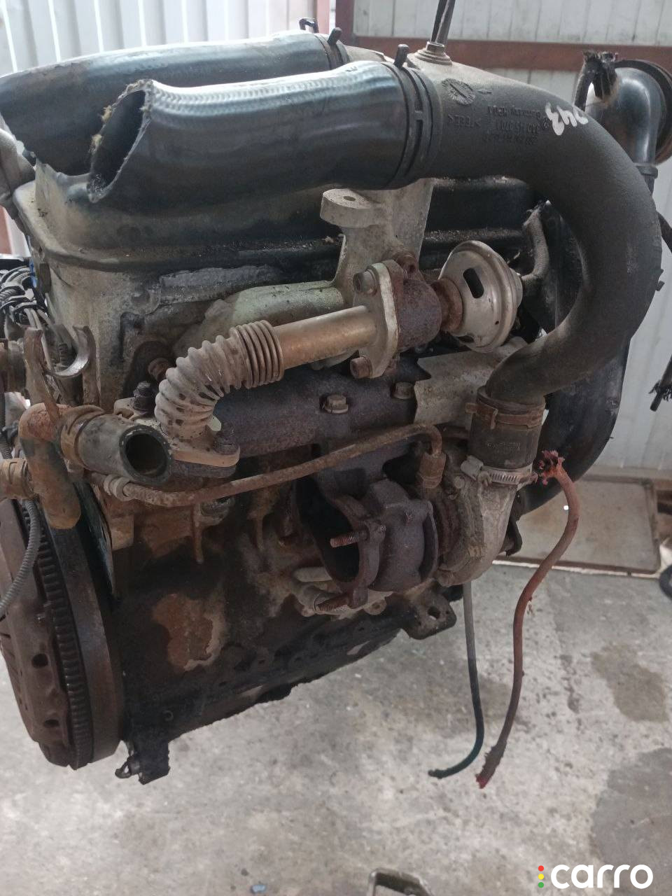 Двигатель Volkswagen Passat B4 1995г. - фото №3