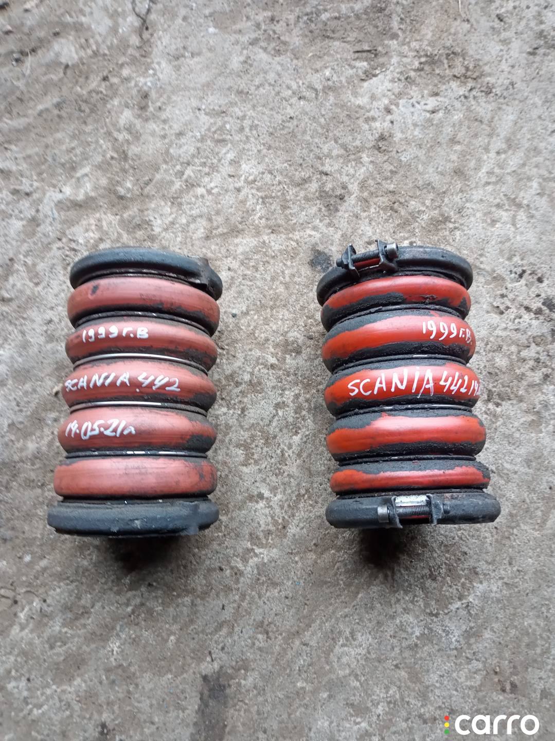 Патрубок (трубопровод, шланг) Scania 4-Series 2002г. - фото №2