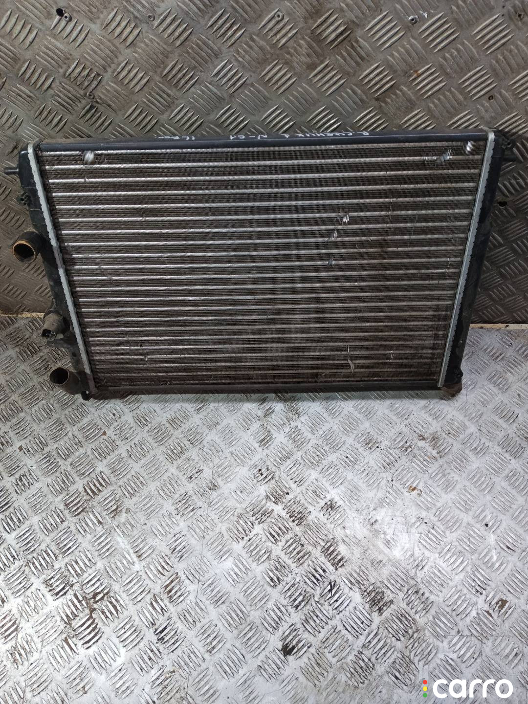 радиатор основной Renault Scenic 1997г. - фото №2