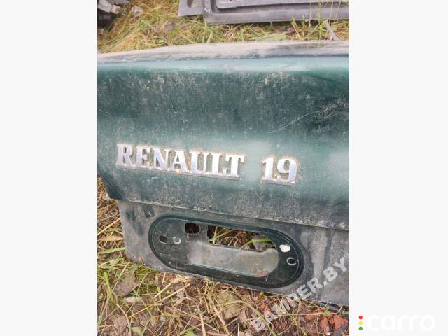 Крышка багажника (дверь 3-5) Renault 19 2 1995г. - фото №5