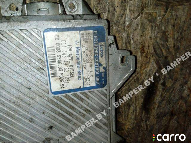 0145454932, R04010006D, 014545493208 Блок управления двигателем Mercedes-Benz C W202/S202 1996г. - фото №1