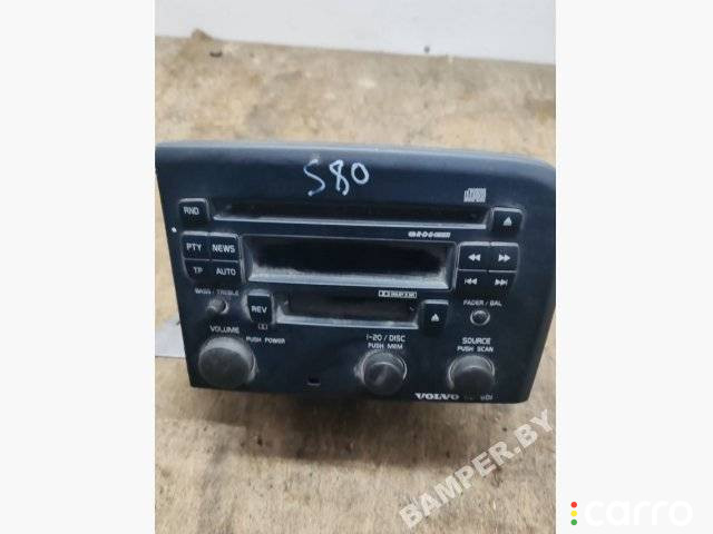 30657634 Магнитола Volvo S80 2001г. - фото №1